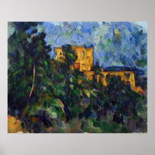 Póster Paul Cezanne - Chateau Noir