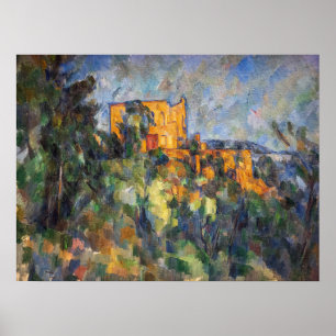 Póster Paul Cezanne - Chateau Noir