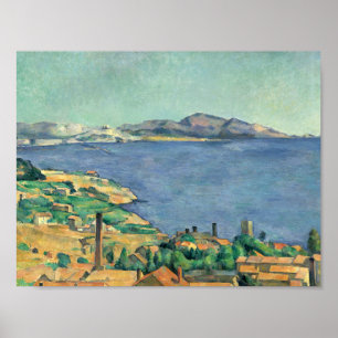 Póster Paul Cezanne - El Golfo de Marsella