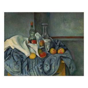 Póster Paul Cezanne el   la botella de la hierbabuena,