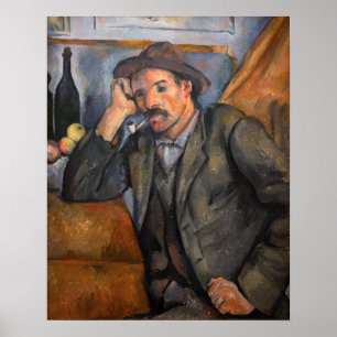 Póster Paul Cezanne - Fumador