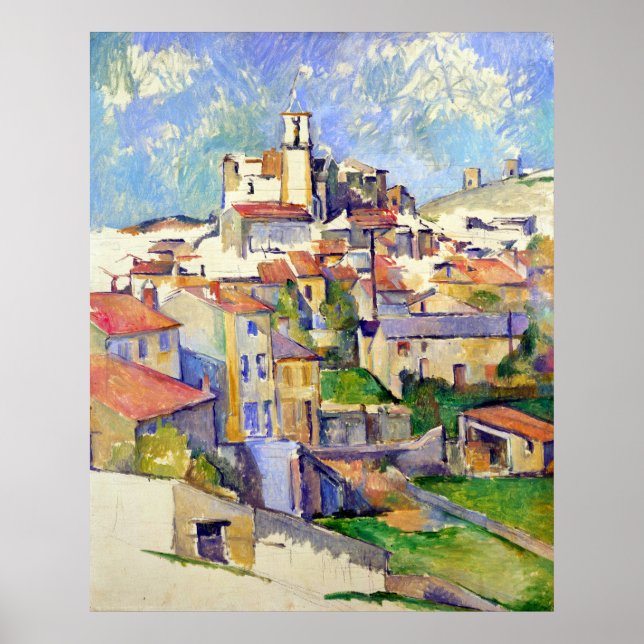 Póster Paul Cezanne Gardanne (Frente)