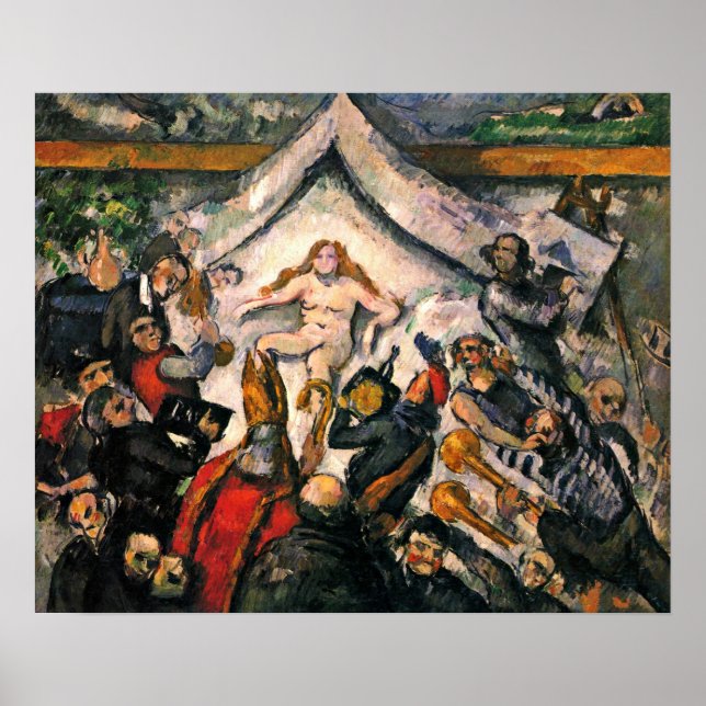 Póster Paul Cezanne - La eterna feminina (Frente)