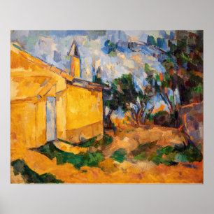 Póster Paul Cezanne - Le Cabanon de Jourdan