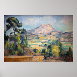 Póster Paul Cezanne - Mont Sainte-Victoire