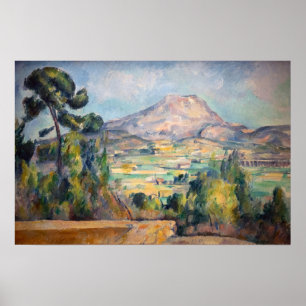 Póster Paul Cezanne - Mont Sainte-Victoire