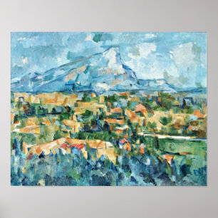 Póster Paul Cezanne - Mont Sainte-Victoire