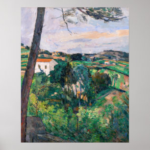 Póster Paul Cezanne - Pino en L'Estaque