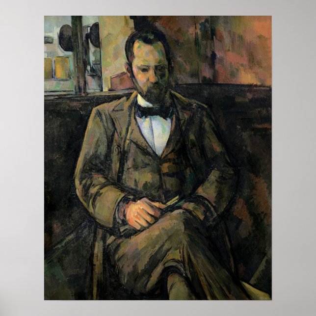 Póster Paul Cezanne | Portrait of Ambroise Vollard, 1899 (Frente)