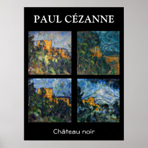 Póster Paul Cezanne - Selección de Maestros del Chateau N