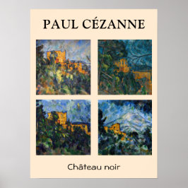Póster Paul Cezanne - Selección de Maestros del Chateau N