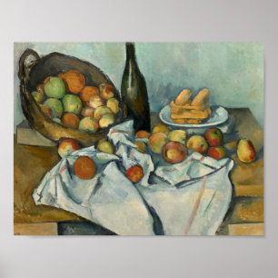 Póster Paul Cezanne - The Basket of Apples