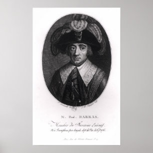 Póster Paul Francois Jean Nicolás Vicomte de Barras