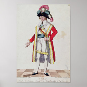 Póster Paul Francois Jean Nicolas Vizconde de Barras