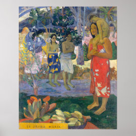 Póster Paul Gauguin - Ave María / Ia Orana Maria