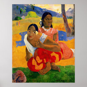 Póster Paul Gauguin - ¿Cuándo te casarás?