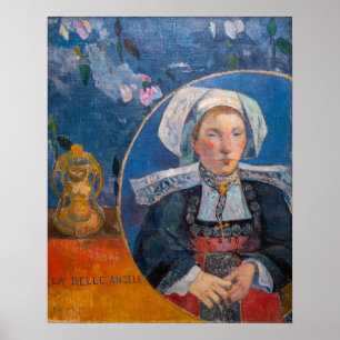 Póster Paul Gauguin - El Ángel Hermoso, Pont-aven