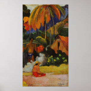 Póster Paul Gauguin El momento de la verdad II Poster
