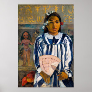 Póster Paul Gauguin - Los antepasados de Tehamana