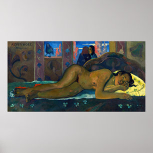 Póster Paul Gauguin - Nevermore / O Taiti