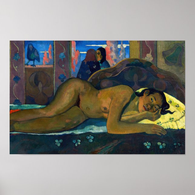 Póster Paul Gauguin - Nunca más / O Taiti (Frente)