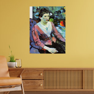 Póster Paul Gauguin - Retrato de mujer