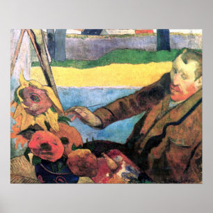 Póster Paul Gauguin Vincent van Gogh
