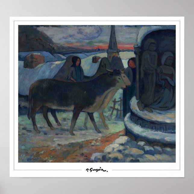 Póster Paul Gauguin Zedign Art Poster #209 (Frente)