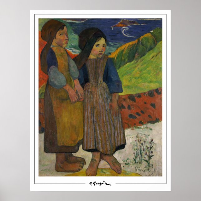 Póster Paul Gauguin Zedign Art Poster #489 (Frente)