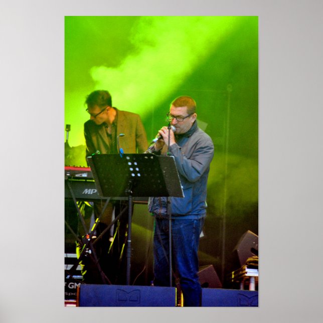 Póster Paul Heaton Actuando En Vivo En Concierto (Frente)