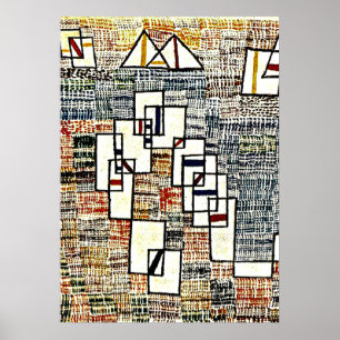 Póster Paul Klee art - Cote de Provence
