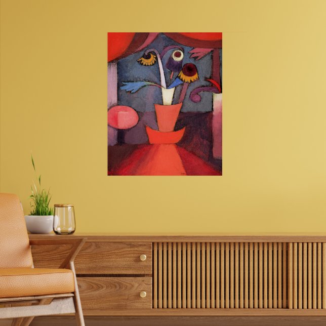 Póster Paul Klee artwork, Autumn Flower, (Salón 2)
