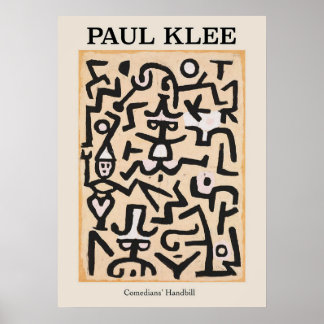 Póster Paul Klee Bauhaus