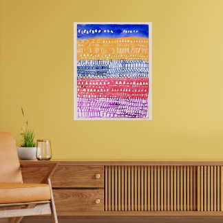 Póster Paul Klee - Ciudad Antigua, 