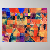 Paul Klee - Ciudad con los tres dominios