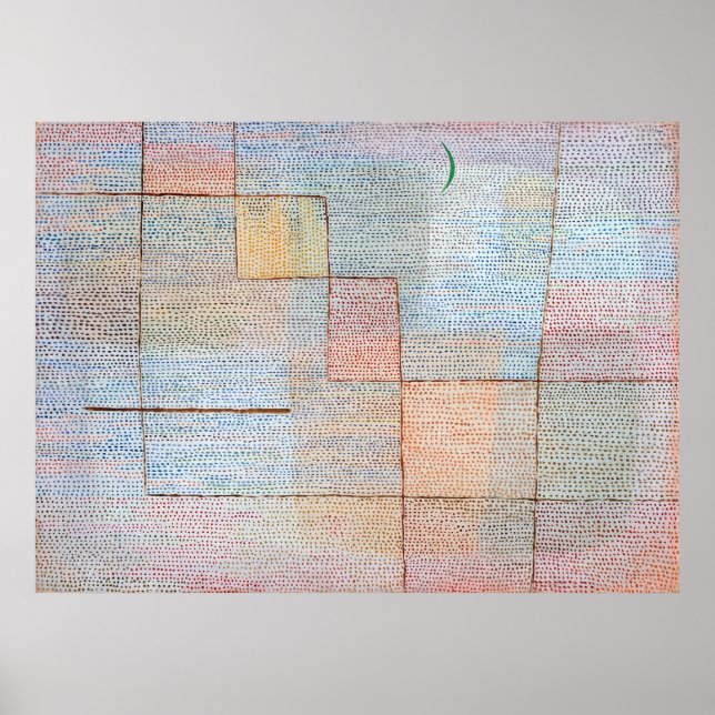 Póster Paul Klee Clarification (Frente)
