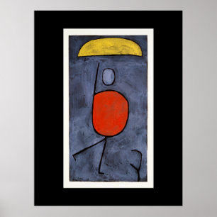 Póster Paul Klee - Con Paraguas