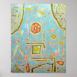 Póster Paul Klee Efflorescence