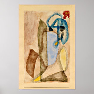 Póster Paul Klee - Flor en marzo,