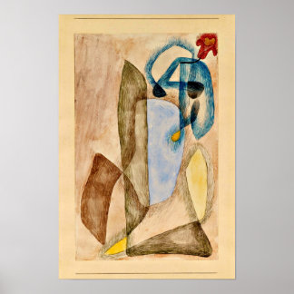 Póster Paul Klee - Flor en marzo, 