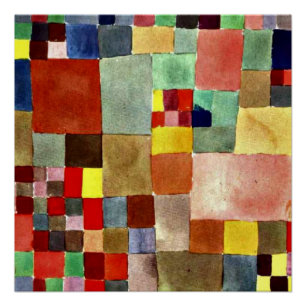 Póster Paul Klee - Flora en Arena