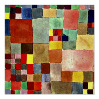 Póster Paul Klee - Flora en Arena