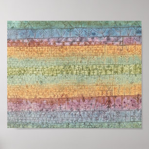 Póster Paul Klee - Nursery del árbol