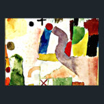 Póster Paul Klee - Patética acuarela<br><div class="desc">Pintura de Paul Klee, acuarela patética, poster.</div>