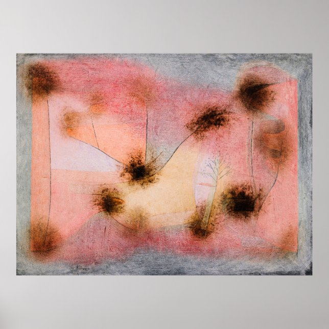 Póster Paul Klee - Plantas resistentes (Frente)