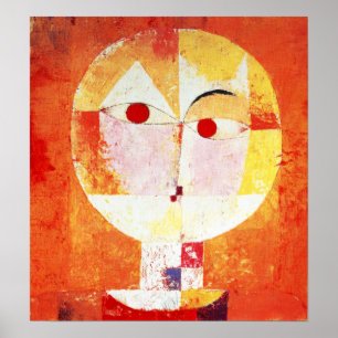 Póster Paul Klee Senecio Poster