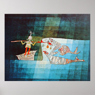 Póster Paul Klee Sinbad el marinero