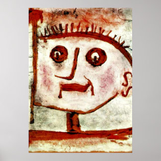 Póster Paul Klee - Una alegoría de la propaganda