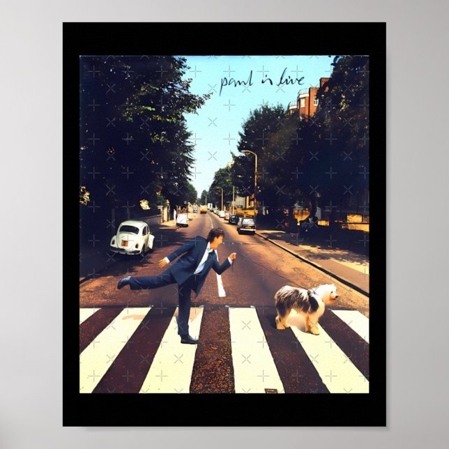 Póster Paul Mccartney Pegatina1 (Frente)