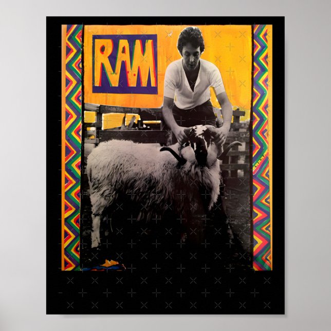 Póster Paul Mccartney Pegatina4 (Frente)